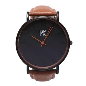 PX Men’s Watch – Black and Brown – New